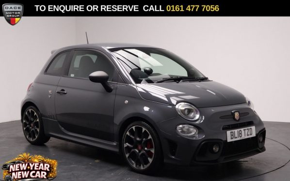Used 2018 GREY ABARTH 595 Hatchback 1.4 T-Jet Competizione Hatchback 3dr Petrol Manual Euro 6 (180 bhp) (reg. 2018-06-19) for sale in Stockport
