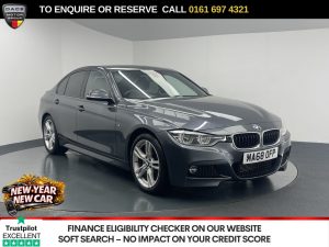 Used 2018 GREY BMW 3 SERIES Saloon 2.0 320d M Sport Saloon 4dr Diesel Auto Euro 6 (s/s) (190 ps) (reg. 2018-09-20) for sale in Manchester