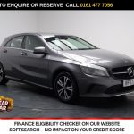 Used 2018 GREY MERCEDES-BENZ A-CLASS Hatchback 1.6 A160 SE (Executive) Hatchback 5dr Petrol Manual Euro 6 (s/s) (102 ps) (reg. 2018-02-05) for sale in Stockport