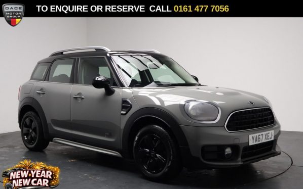 Used 2018 GREY MINI COUNTRYMAN SUV 1.5 Cooper SUV 5dr Petrol Manual ALL4 Euro 6 (s/s) (136 ps) (reg. 2018-01-31) for sale in Stockport