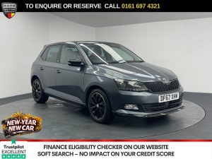 Used 2018 GREY SKODA FABIA Hatchback 1.0 TSI Monte Carlo Hatchback 5dr Petrol Manual Euro 6 (s/s) (95 ps) (reg. 2018-02-01) for sale in Manchester