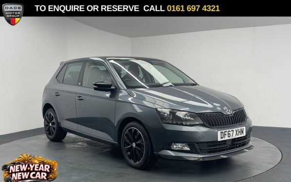 Used 2018 GREY SKODA FABIA Hatchback 1.0 TSI Monte Carlo Hatchback 5dr Petrol Manual Euro 6 (s/s) (95 ps) (reg. 2018-02-01) for sale in Manchester