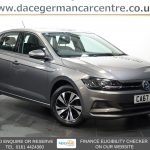 Used 2018 GREY VOLKSWAGEN POLO Hatchback 1.0 SE Hatchback 5dr Petrol Manual Euro 6 (s/s) (65 ps) (reg. 2018-01-30) for sale in Altrincham