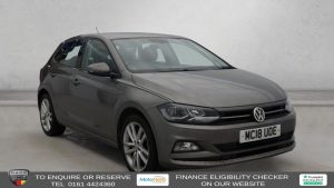 Used 2018 GREY VOLKSWAGEN POLO Hatchback 1.0 TSI SEL Hatchback 5dr Petrol Manual Euro 6 (s/s) (115 ps) (reg. 2018-08-12) for sale in Altrincham