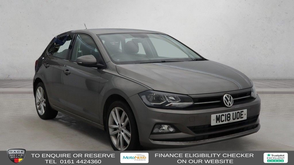 Used 2018 GREY VOLKSWAGEN POLO Hatchback 1.0 TSI SEL Hatchback 5dr Petrol Manual Euro 6 (s/s) (115 ps) (reg. 2018-08-12) for sale in Altrincham