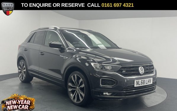 Used 2018 GREY VOLKSWAGEN T-ROC SUV 1.6 TDI R-Line SUV 5dr Diesel Manual Euro 6 (s/s) (115 ps) (reg. 2018-09-30) for sale in Manchester