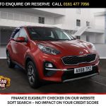 Used 2018 RED KIA SPORTAGE SUV 1.6 GDi Edition 25 SUV 5dr Petrol Manual Euro 6 (s/s) (130 bhp) (reg. 2018-12-28) for sale in Stockport
