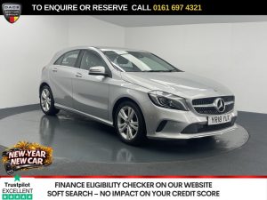 Used 2018 SILVER MERCEDES-BENZ A-CLASS Hatchback 1.5 A180d Sport (Premium) Hatchback 5dr Diesel Manual Euro 6 (s/s) (109 ps) (reg. 2018-03-29) for sale in Manchester