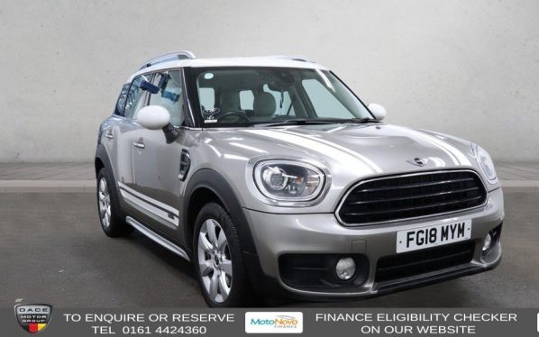 Used 2018 SILVER MINI COUNTRYMAN SUV 1.5 Cooper SUV 5dr Petrol Auto 6Spd ALL4 Euro 6 (s/s) (136 ps) (reg. 2018-03-21) for sale in Altrincham