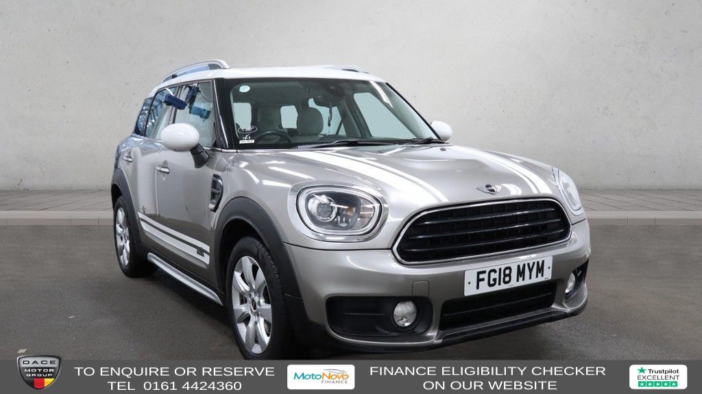 Used 2018 SILVER MINI COUNTRYMAN SUV 1.5 Cooper SUV 5dr Petrol Auto 6Spd ALL4 Euro 6 (s/s) (136 ps) (reg. 2018-03-21) for sale in Altrincham