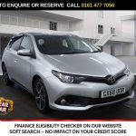 Used 2018 SILVER TOYOTA AURIS Hatchback 1.2 VVT-i Design Hatchback 5dr Petrol Manual Euro 6 (s/s) (116 ps) (reg. 2018-09-12) for sale in Stockport