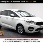 Used 2018 WHITE KIA CARENS MPV 1.7 CRDi 2 MPV 5dr Diesel DCT Euro 6 (s/s) (139 bhp) (reg. 2018-06-18) for sale in Stockport