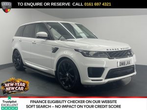 Used 2018 WHITE LAND ROVER RANGE ROVER SPORT SUV 3.0 SD V6 HSE Dynamic SUV 5dr Diesel Auto 4WD Euro 6 (s/s) (306 ps) (reg. 2018-04-30) for sale in Manchester