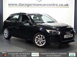Used 2019 BLACK AUDI A1 Hatchback 1.0 TFSI 25 Sport Sportback 5dr Petrol Manual Euro 6 (s/s) (95 ps) (reg. 2019-10-17) for sale in Altrincham