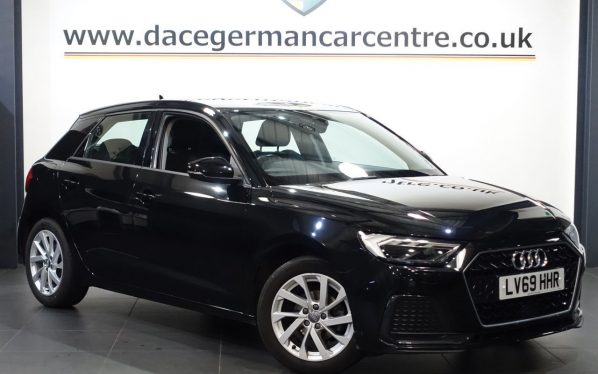 Used 2019 BLACK AUDI A1 Hatchback 1.0 TFSI 25 Sport Sportback 5dr Petrol Manual Euro 6 (s/s) (95 ps) (reg. 2019-10-17) for sale in Altrincham