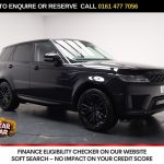 Used 2019 BLACK LAND ROVER RANGE ROVER SPORT SUV 3.0 SD V6 HSE SUV 5dr Diesel Auto 4WD Euro 6 (s/s) (306 ps) (reg. 2019-07-31) for sale in Stockport