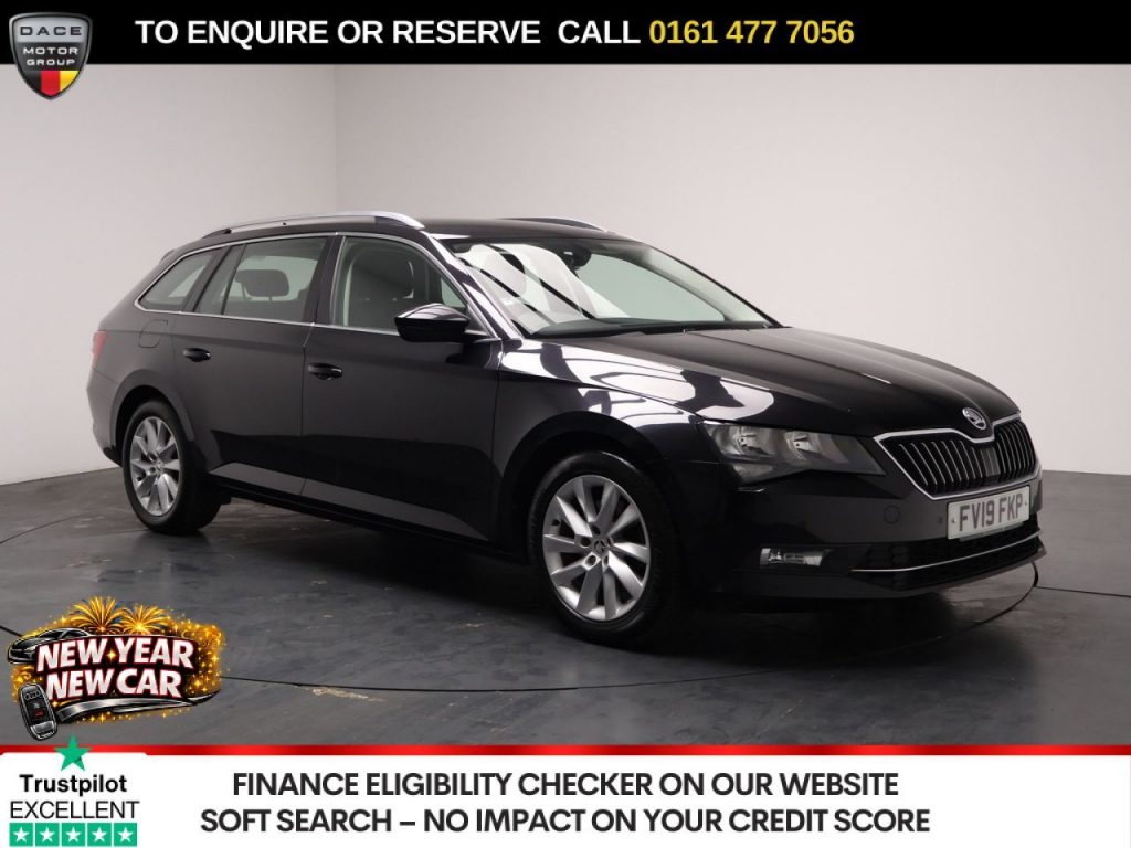 Used 2019 BLACK SKODA SUPERB Estate 1.5 TSI ACT SE Estate 5dr Petrol DSG Euro 6 (s/s) (150 ps) (reg. 2019-03-18) for sale in Stockport