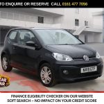 Used 2019 BLACK VOLKSWAGEN UP! Hatchback 1.0 High up! Hatchback 3dr Petrol Manual Euro 6 (s/s) (75 ps) (reg. 2019-03-21) for sale in Stockport