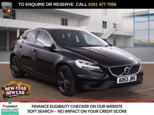 Used 2019 BLACK VOLVO V40 Hatchback 1.5 T2 R-Design Edition Hatchback 5dr Petrol Auto Euro 6 (s/s) (122 ps) (reg. 2019-06-17) for sale in Stockport