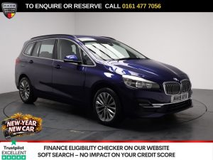 Used 2019 BLUE BMW 2 Series GRAN TOURER MPV 1.5 218i Luxury MPV 5dr Petrol Manual Euro 6 (s/s) (140 ps) (reg. 2019-03-08) for sale in Stockport
