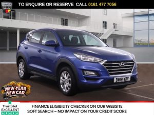 Used 2019 BLUE HYUNDAI TUCSON SUV 1.6 GDi SE Nav SUV 5dr Petrol Manual Euro 6 (s/s) (132 ps) (reg. 2019-06-28) for sale in Stockport