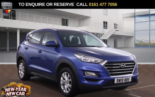 Used 2019 BLUE HYUNDAI TUCSON SUV 1.6 GDi SE Nav SUV 5dr Petrol Manual Euro 6 (s/s) (132 ps) (reg. 2019-06-28) for sale in Stockport