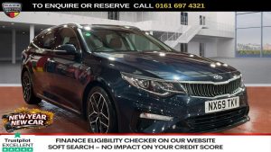 Used 2019 BLUE KIA OPTIMA Estate 1.6 CRDi 3 Sportswagon 5dr Diesel DCT Euro 6 (s/s) (134 bhp) (reg. 2019-09-01) for sale in Manchester