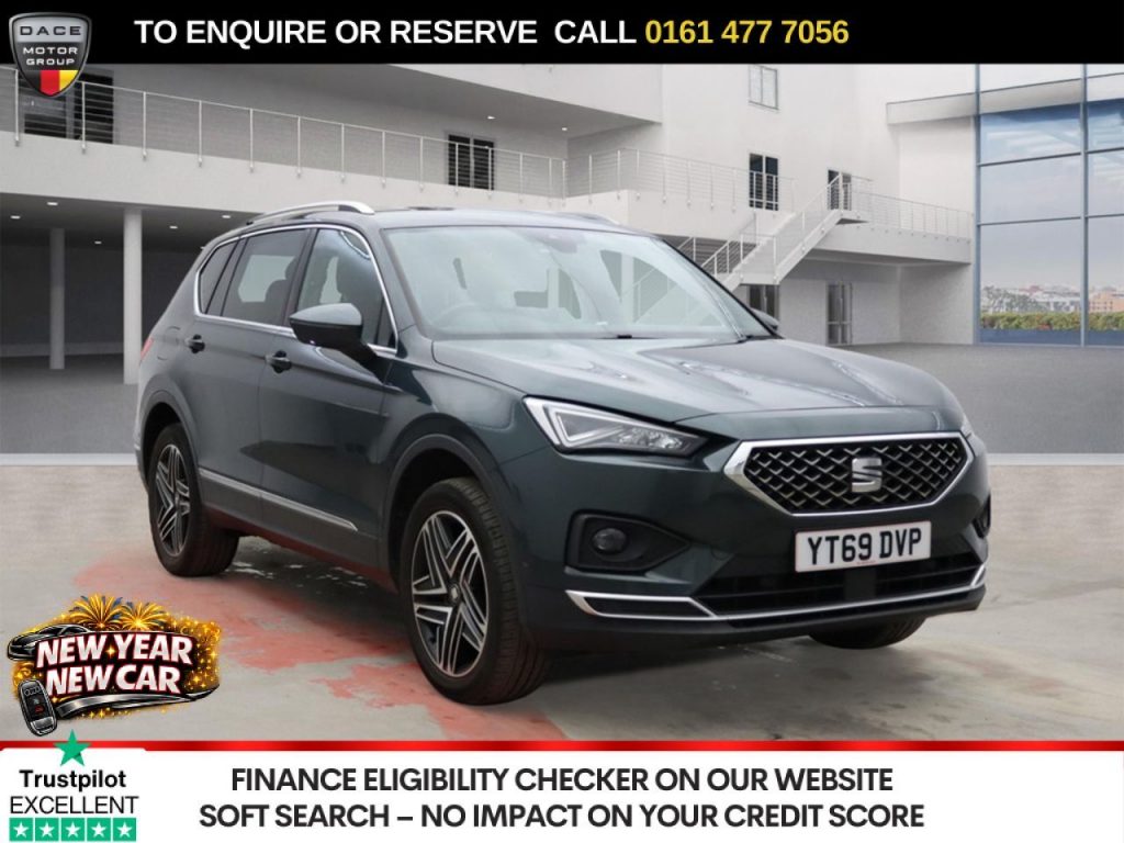 Used 2019 GREEN SEAT TARRACO SUV 2.0 TDI XCELLENCE SUV 5dr Diesel DSG 4Drive Euro 6 (s/s) (150 ps) (reg. 2019-09-16) for sale in Stockport
