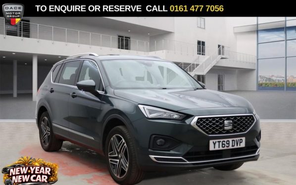 Used 2019 GREEN SEAT TARRACO SUV 2.0 TDI XCELLENCE SUV 5dr Diesel DSG 4Drive Euro 6 (s/s) (150 ps) (reg. 2019-09-16) for sale in Stockport