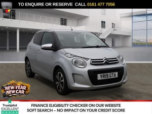 Used 2019 GREY CITROEN C1 Hatchback 1.0 VTi Flair Hatchback 5dr Petrol Manual Euro 6 (s/s) (72 ps) (reg. 2019-07-19) for sale in Stockport
