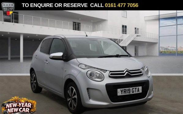 Used 2019 GREY CITROEN C1 Hatchback 1.0 VTi Flair Hatchback 5dr Petrol Manual Euro 6 (s/s) (72 ps) (reg. 2019-07-19) for sale in Stockport