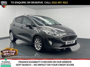 Used 2019 GREY FORD FIESTA Hatchback 1.0T EcoBoost GPF Titanium Hatchback 5dr Petrol Manual Euro 6 (s/s) (125 ps) (reg. 2019-04-25) for sale in Manchester
