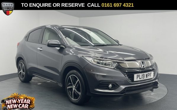 Used 2019 GREY HONDA HR-V SUV 1.5 i-VTEC SE SUV 5dr Petrol Manual Euro 6 (s/s) (130 ps) (reg. 2019-06-24) for sale in Manchester