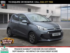 Used 2019 GREY HYUNDAI I10 Hatchback 1.2 Premium Hatchback 5dr Petrol Manual Euro 6 (87 ps) (reg. 2019-05-24) for sale in Stockport