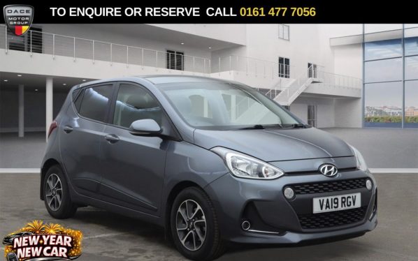 Used 2019 GREY HYUNDAI I10 Hatchback 1.2 Premium Hatchback 5dr Petrol Manual Euro 6 (87 ps) (reg. 2019-05-24) for sale in Stockport