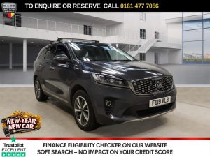 Used 2019 GREY KIA SORENTO SUV 2.2 CRDi KX-3 SUV 5dr Diesel Manual AWD Euro 6 (s/s) (197 bhp) (reg. 2019-05-31) for sale in Stockport