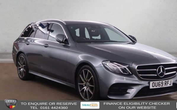 Used 2019 GREY MERCEDES-BENZ E-CLASS Estate 2.0 E220d AMG Line Edition Estate 5dr Diesel G-Tronic+ Euro 6 (s/s) (194 ps) (reg. 2019-09-30) for sale in Altrincham