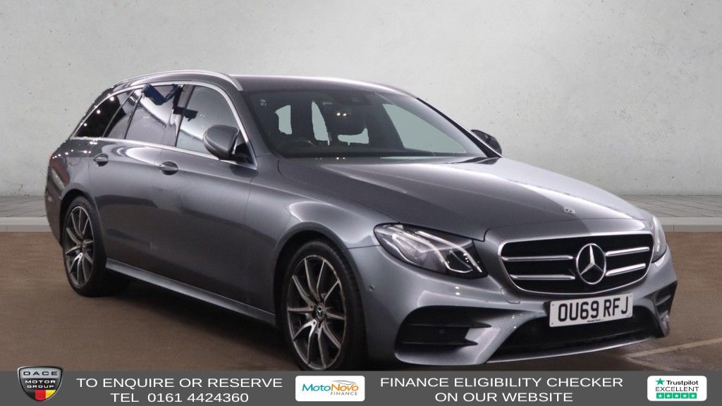 Used 2019 GREY MERCEDES-BENZ E-CLASS Estate 2.0 E220d AMG Line Edition Estate 5dr Diesel G-Tronic+ Euro 6 (s/s) (194 ps) (reg. 2019-09-30) for sale in Altrincham