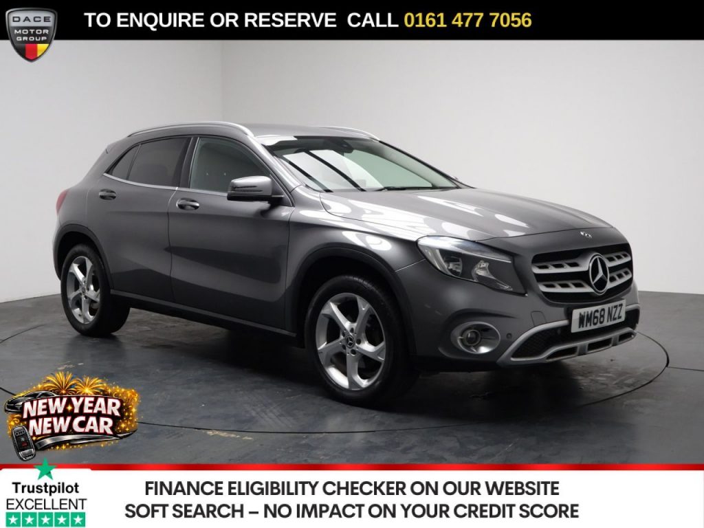 Used 2019 GREY MERCEDES-BENZ GLA SUV 2.1 GLA220d Sport (Executive) SUV 5dr Diesel 7G-DCT 4MATIC Euro 6 (s/s) (170 ps) (reg. 2019-01-11) for sale in Stockport