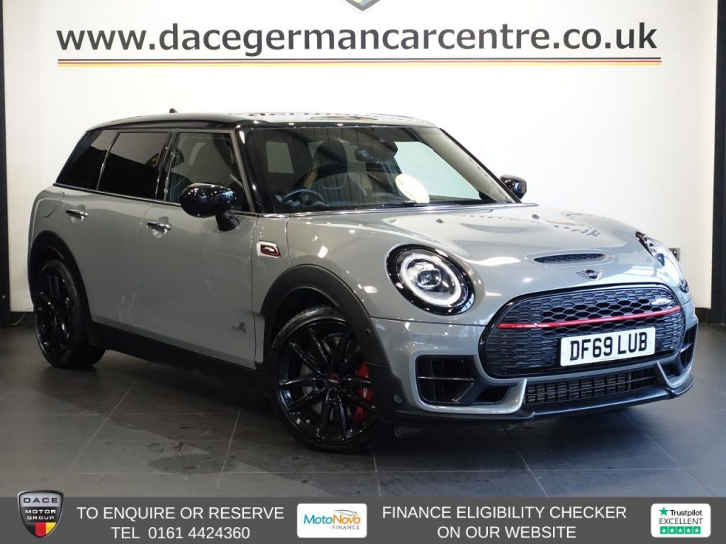 Used 2019 GREY MINI CLUBMAN Estate 2.0 John Cooper Works Estate 6dr Petrol Steptronic ALL4 Euro 6 (s/s) (306 ps) (reg. 2019-12-23) for sale in Altrincham