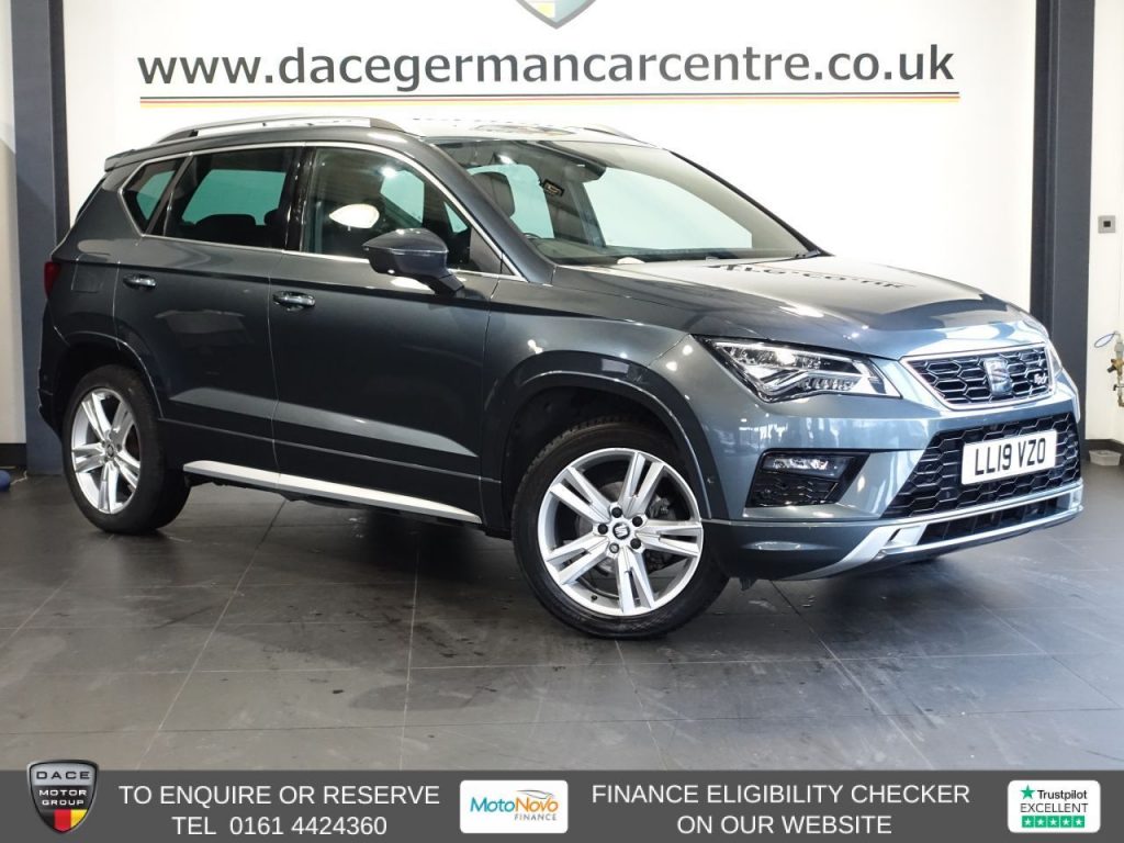 Used 2019 GREY SEAT ATECA SUV 1.5 TSI EVO FR SUV 5dr Petrol DSG Euro 6 (s/s) (150 ps) (reg. 2019-04-16) for sale in Altrincham