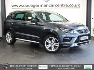 Used 2019 GREY SEAT ATECA SUV 1.5 TSI EVO FR SUV 5dr Petrol DSG Euro 6 (s/s) (150 ps) (reg. 2019-04-16) for sale in Altrincham