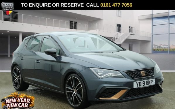 Used 2019 GREY SEAT LEON Hatchback 2.0 TSI Cupra 290 Hatchback 5dr Petrol DSG Euro 6 (s/s) (290 ps) (reg. 2019-07-04) for sale in Stockport