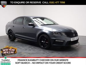 Used 2019 GREY SKODA OCTAVIA Hatchback 2.0 TSI GPF vRS Hatchback 5dr Petrol DSG Euro 6 (s/s) (245 ps) (reg. 2019-02-04) for sale in Stockport