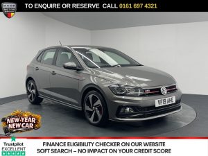 Used 2019 GREY VOLKSWAGEN POLO Hatchback 2.0 TSI GPF GTI Hatchback 5dr Petrol DSG Euro 6 (s/s) (200 ps) (reg. 2019-05-28) for sale in Manchester