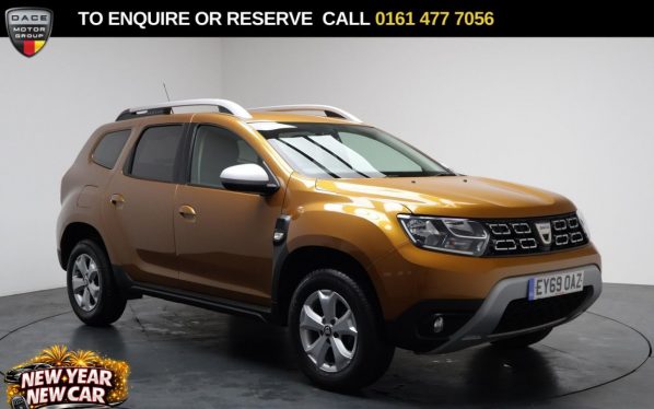 Used 2019 ORANGE DACIA DUSTER SUV 1.0 TCe Comfort SUV 5dr Petrol Manual Euro 6 (s/s) (100 ps) (reg. 2019-10-30) for sale in Stockport
