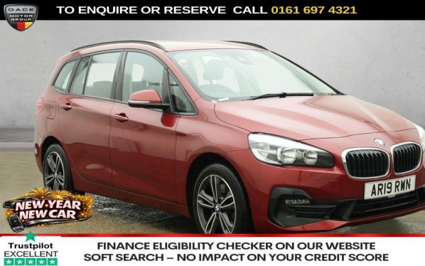 Used 2019 RED BMW 2 Series GRAN TOURER MPV 2.0 220i GPF Sport MPV 5dr Petrol DCT Euro 6 (s/s) (192 ps) (reg. 2019-07-25) for sale in Manchester
