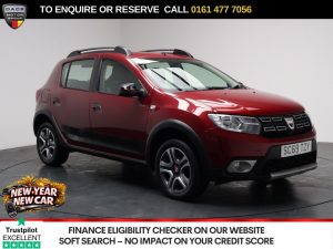Used 2019 RED DACIA SANDERO STEPWAY Hatchback 0.9 TCe Techroad Hatchback 5dr Petrol Manual Euro 6 (s/s) (90 ps) (reg. 2019-09-17) for sale in Stockport