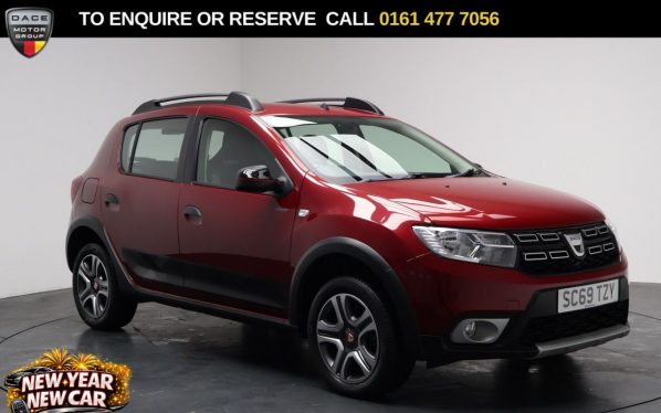 Used 2019 RED DACIA SANDERO STEPWAY Hatchback 0.9 TCe Techroad Hatchback 5dr Petrol Manual Euro 6 (s/s) (90 ps) (reg. 2019-09-17) for sale in Stockport