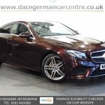 Used 2019 RED MERCEDES-BENZ E-CLASS Coupe 2.0 E220d AMG Line Coupe 2dr Diesel G-Tronic+ Euro 6 (s/s) (194 ps) (reg. 2019-09-30) for sale in Altrincham